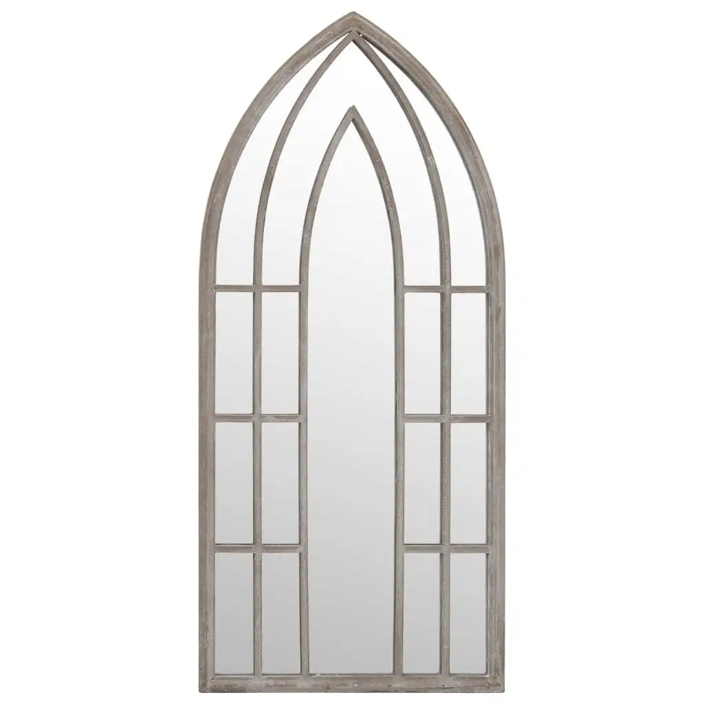vidaXL Panneau décoratif extérieur en verre et fer sablé 100x45cm, 3,5cm d'épaisseur, résistant aux intempéries, pour mur de jardin