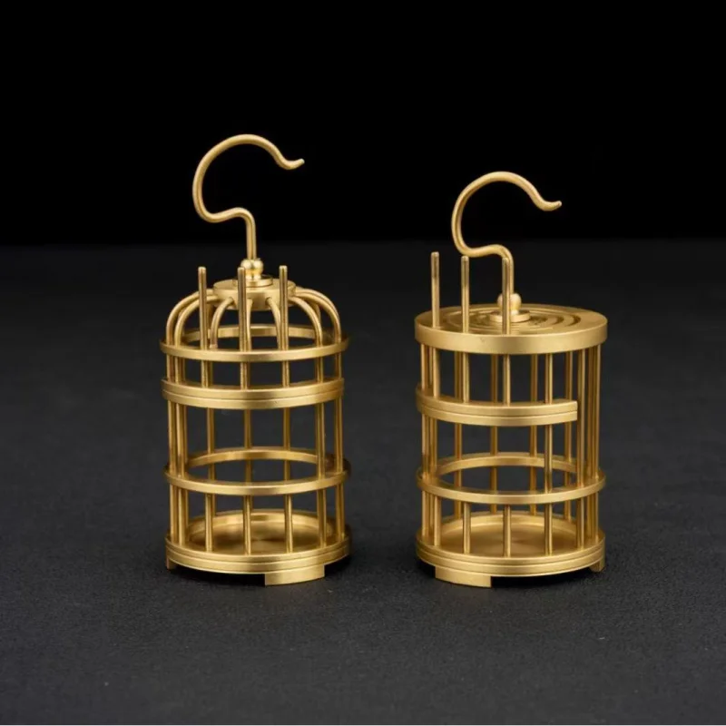 

Brass Grasshopper High-end Pure Small Cricket Insect Cage Copper Ornament Craft