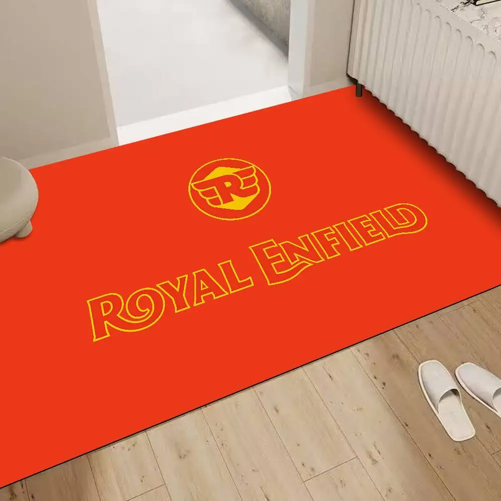 Moto Racing Royals Enfields Floor Carpet Nordic Style Home Doormat Bathroom-Toilet Mats Bedroom Hotel Decor Mat