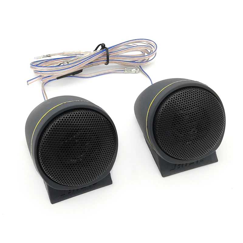 1pair 3 inch Car Tweeter Car-mounted Aluminum Shell Silk Film Tweeter Car Audio treble speaker Car Small Tweeter 2pcs