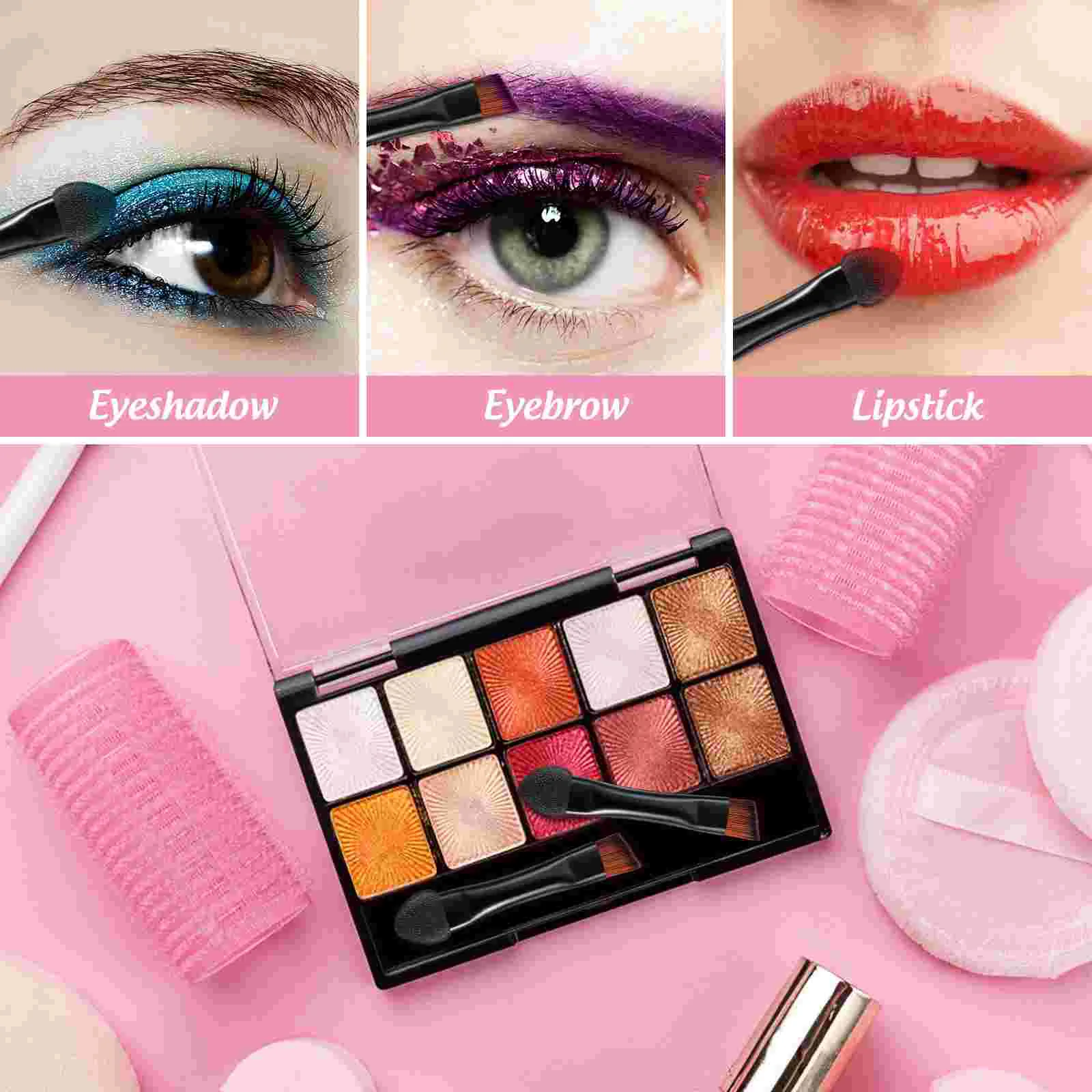 20 Pcs Multifunction Double Ended Makeup Brush Lip Liner Essence Mascara Dual-purpose Cosmetics