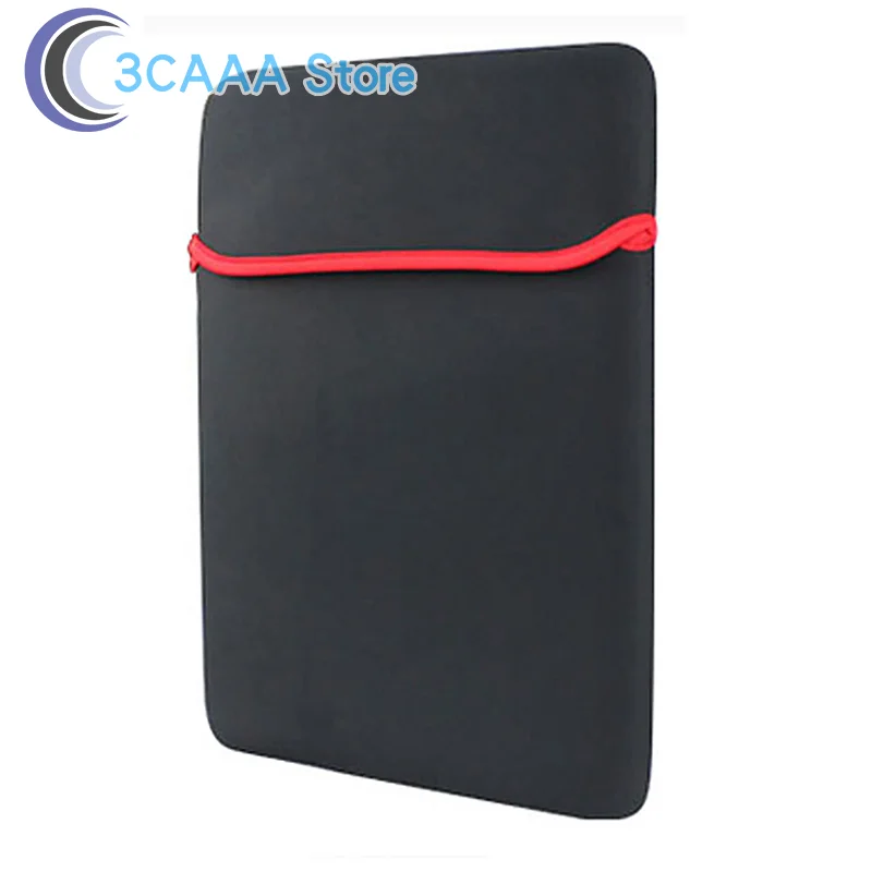 Bolsa protectora de doble cara para ordenador portátil, suave funda de neopreno impermeable para tableta y PC, 7/8/9/10/12/13/14 pulgadas