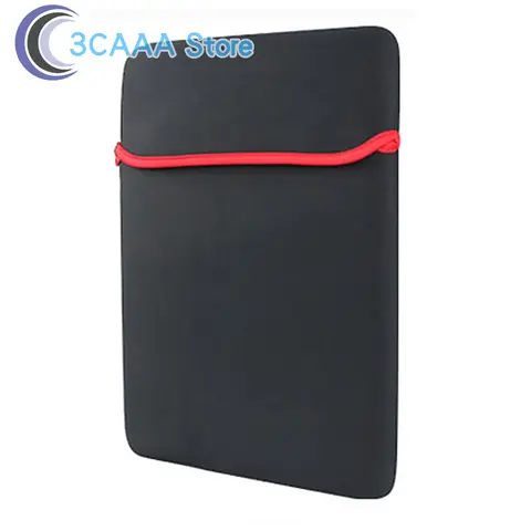 Bolsa protectora de doble cara para ordenador portátil, suave funda de neopreno impermeable para tableta y PC, 7/8/9/10/12/13/14 pulgadas