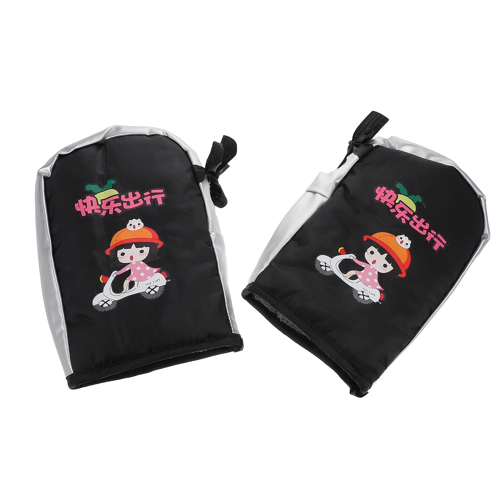 

1Pair Winter Motorcycle Gloves Cold Resistant Thick Handlebar Mittens Warm Hand Covers for Electric Bicycles Motorcycles