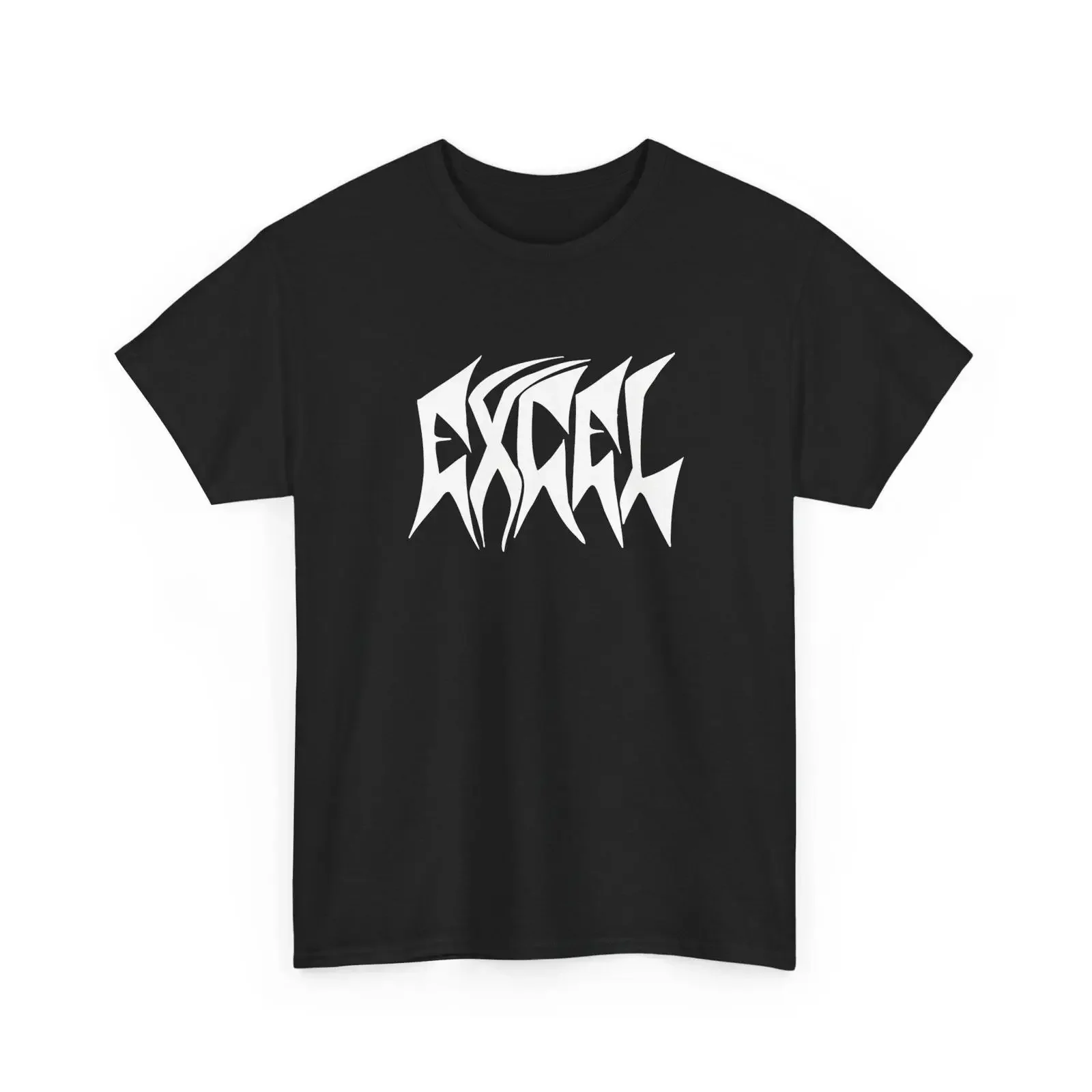 Excel T Shirt Logo Old School Crossover Thrash Hardcore 5 colorways vintage Washed Slightly Casual Breathable fashion Stretched