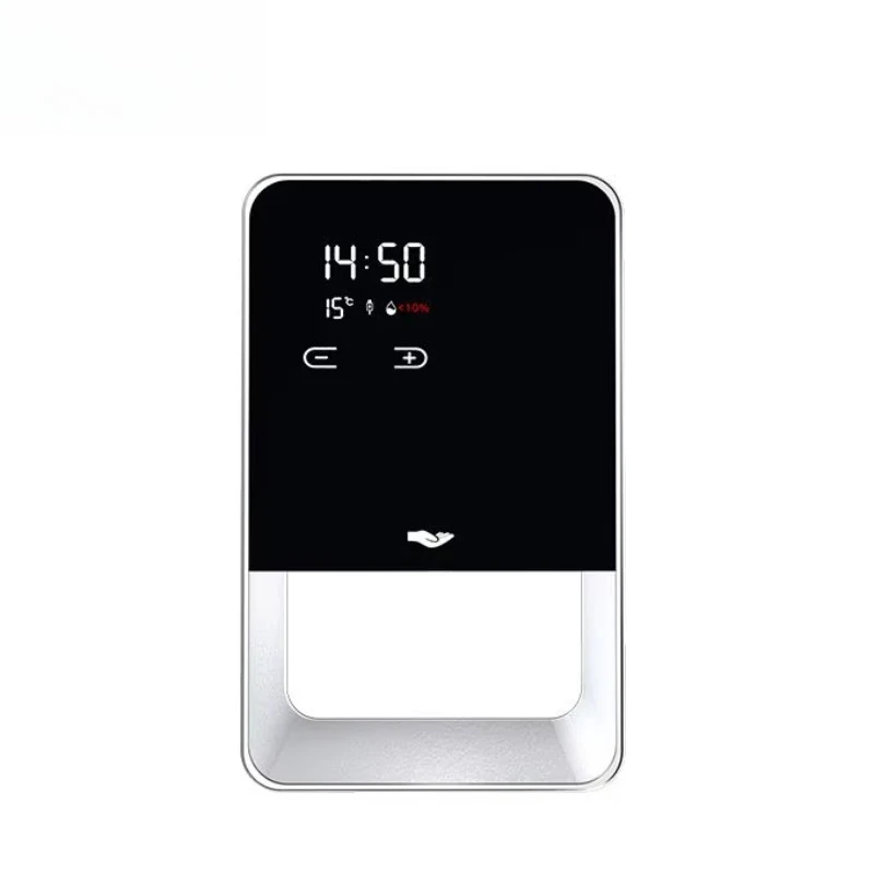 

New Design Luxury Electric Touchless Liquid Usb Rechargeable Smart Sensor Foam Automatic Hand Soap Dispenser With Digital Time