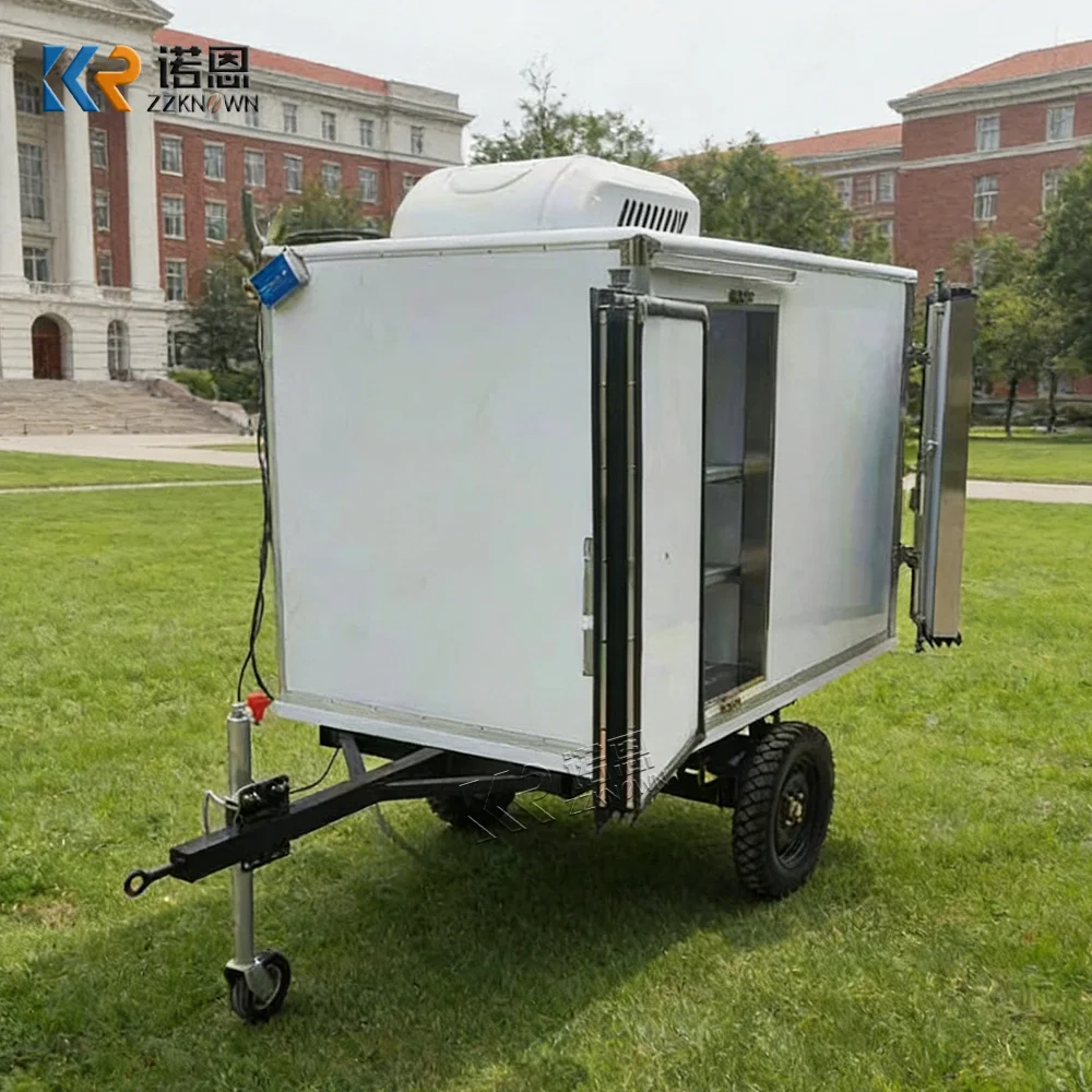 Reliable Intelligent Monitoring Refrigerated Truck Efficient Cooling Cold Portable Storage Trailer for Fresh Produce Transport