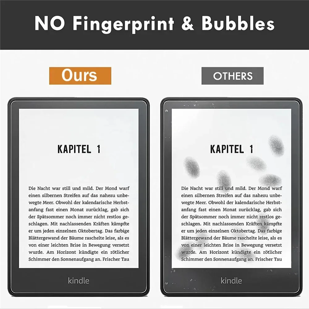 2pcs Pet Screen Protector For Kindle Paperwhite 11th Generation 2021 6.8 Inch Kindle Paperwhite Protective Film No Glass