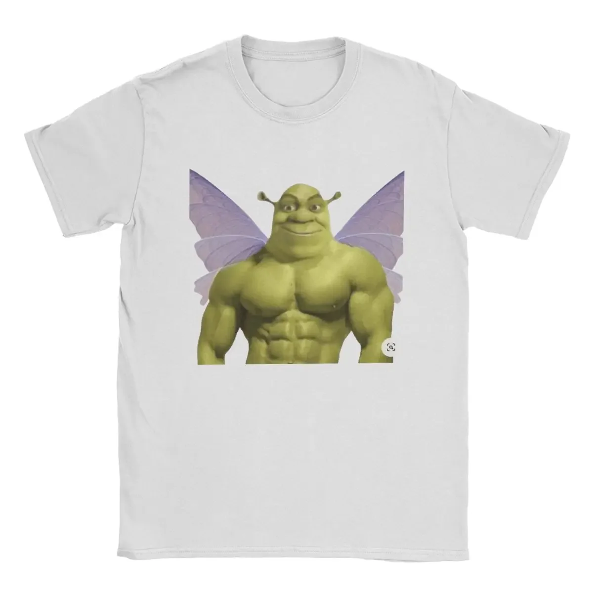 Funny Shreks Meme Shirt Short Sleeve Clothing Adult Merchandise Men Women Pure Cotton Funny Shreks Butterfly Tee Shirt harajuku