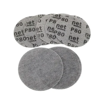 MIRKA Mesh Sandpaper 5In 125mm Abrasive Grinding Disc Dust-free Sanding Discs Net Sandpaper Anti-blocking 80-800Grit Car Abrasive