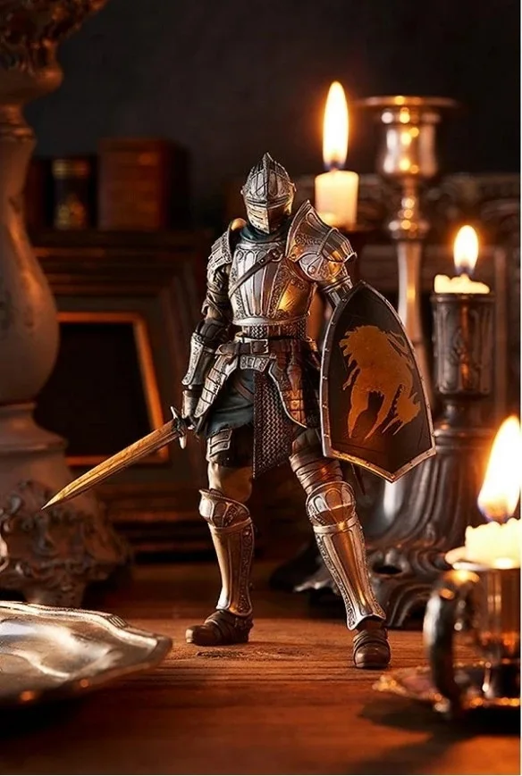 

18cm Dark Soul figma590 #Demon Knight, armor, joint movable, model, ornament, boxed figure collection, gift