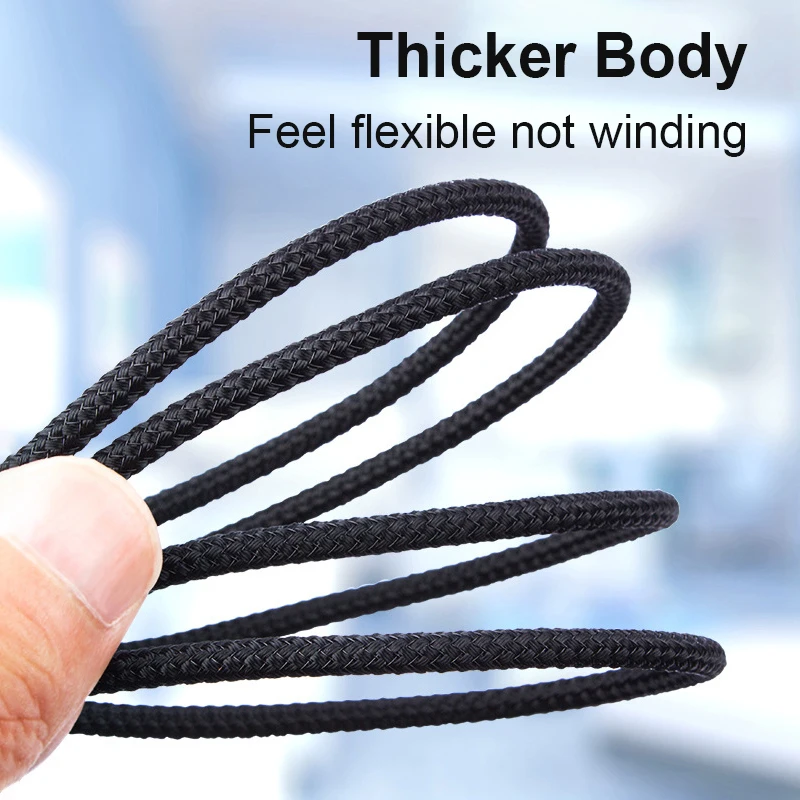 كابل USB نوع C إلى نوع C PD 60 واط كابل شحن سريع 1.2 متر مضفر خط البيانات ل شاومي هواوي سامسونج الهاتف المحمول