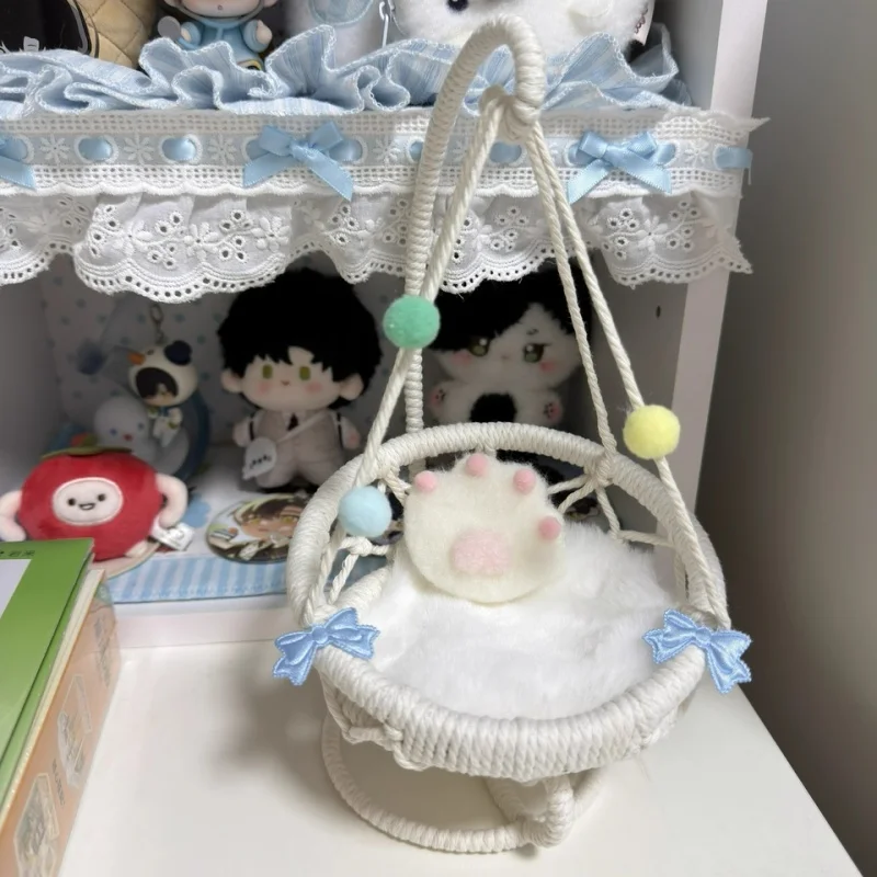 

Spot Ob11 Doll Suspended Basket Chair Gsc Clay Person Hammock 12 Minutes Bjd Hanging Basket Figurine Swing Accessories