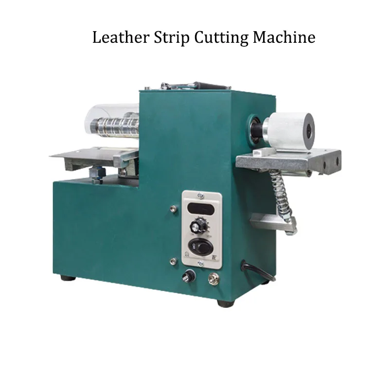 

Adjustable Speed Leather Slitting Machine Leather Strip Belt Strap Cutting Machine Fabric Shoulder Strap Splitter