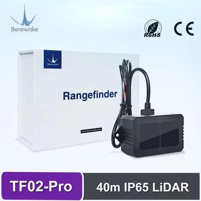 for Benewake TF02 Pro Mid Range Distance Sensor 1000Hz Frame Rate 40m Operating Range Module for Indoor Outdoor