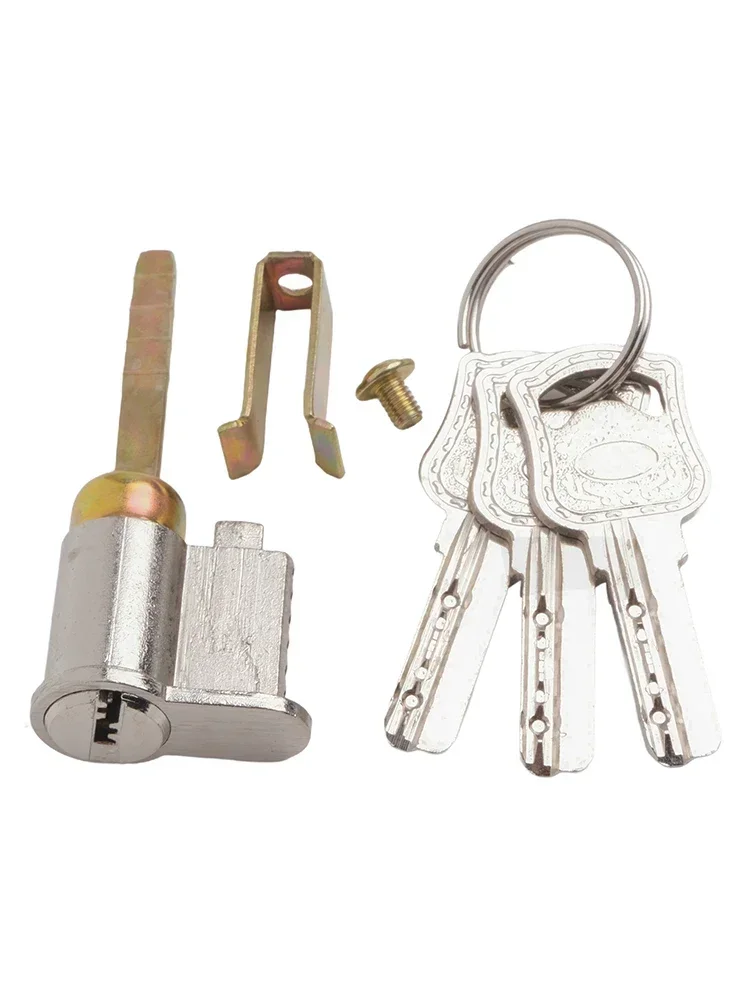 Peaceful Sleep Home Security Color Silver Single Tongue Lock Silent Lock Silent Lock Body Stainless Steel Material