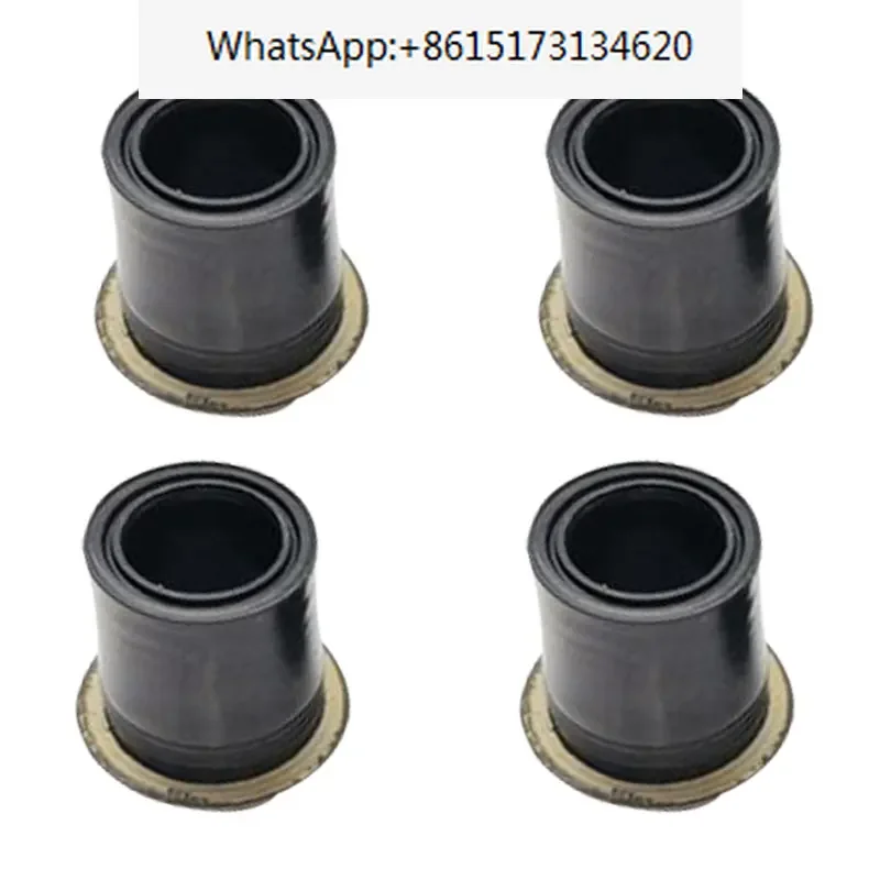 4 Pcs Fuel Injectors Pipe Seals 12390711601 YM123907-11601 186407 Compatible with Yanmar  Engine 4TNV98 4TNV98T