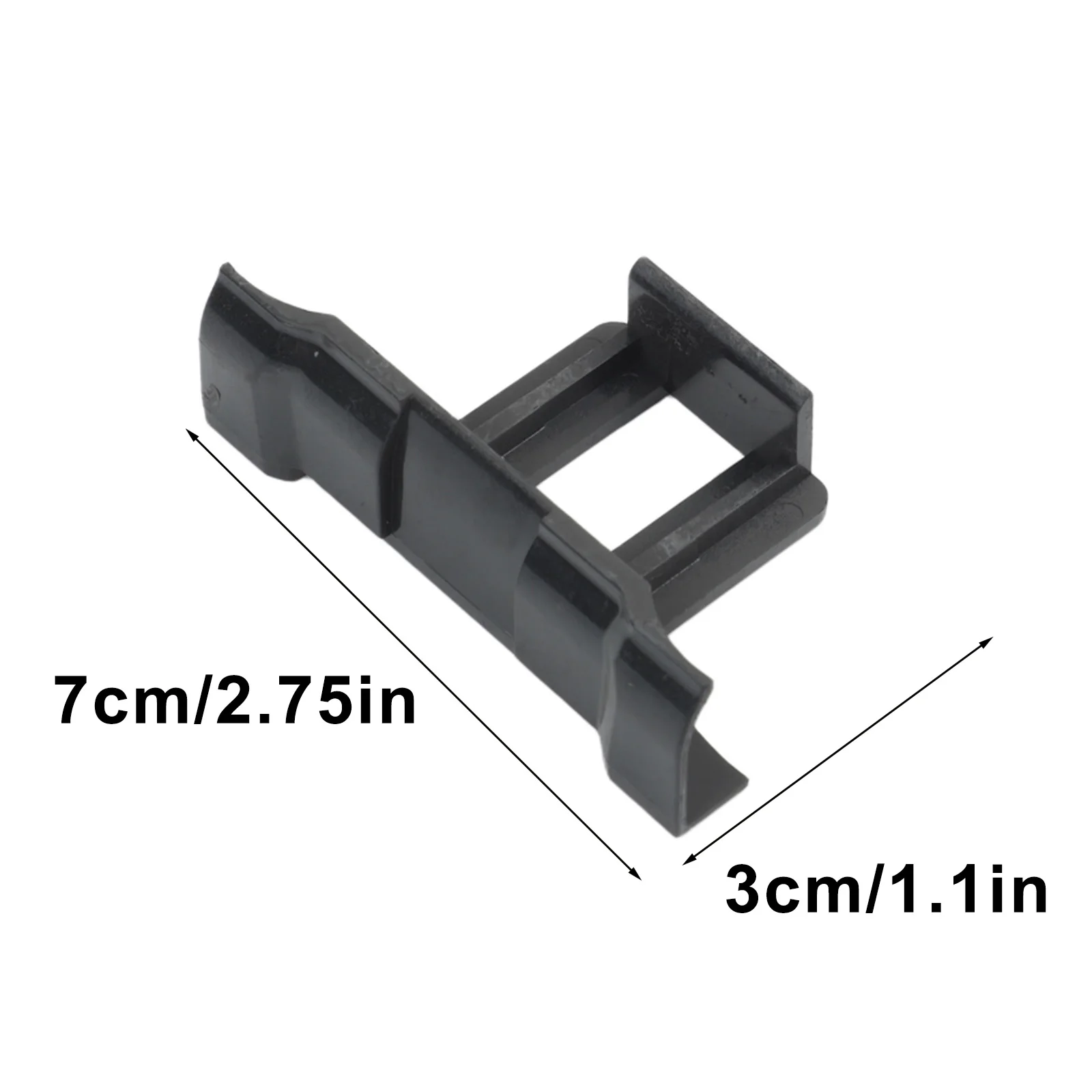 Pack of 10 Solar Panel Clips for Water Drain and Mud Removal Fits 30/35/40mm Frame Sizes with Anti-Aging Plastic Material