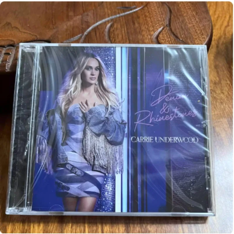 

Classic Country Pop Album Carrie Underwood Music CD Denim & Rhinestones Music Record Cosplay Walkman Car Soundtracks Box Gifts