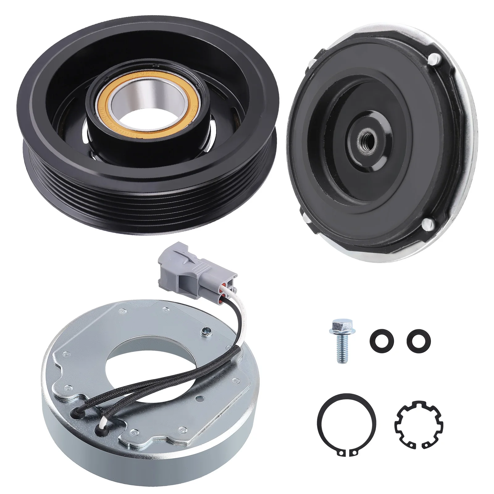 

AC Compressor Clutch Kit for Dodge Charger 3.6L 3604CC 220Cu 2014-2023 68232390AA