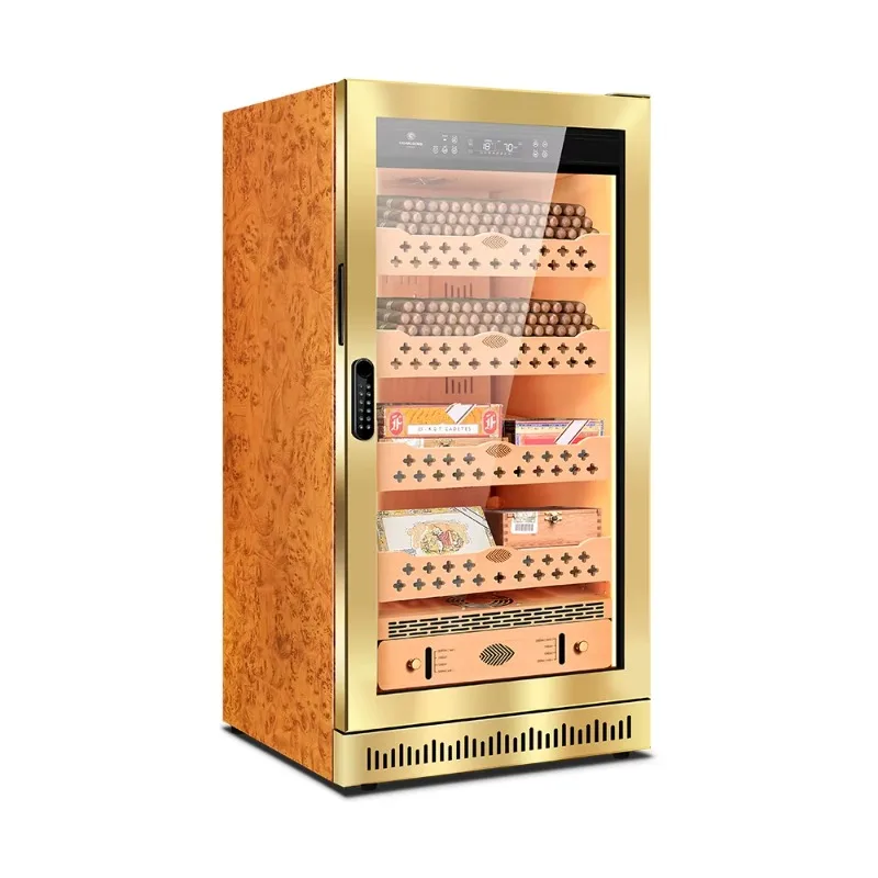 80C2 CIGARLOONG 1200 Uds gabinete de cigarros de temperatura y humedad constante de gran capacidad con WIFI y huella digital