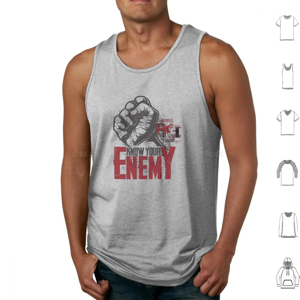 Tu enemigo es conocido, camisetas sin mangas, Calm Calm Like A Like Ratm Rage Rage Against The Machine Classic
