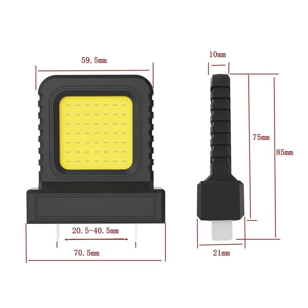 Power Tool Parts LED Work Light Universal Adjustable Outdoor Searchlight Durable High Brightness Portable Work Lights