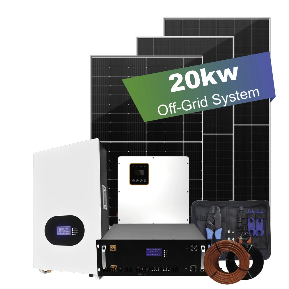 5kw 10kw home Off Grid Solar Power System 10 kw hybrid storage 10KW 20KW 3KW Solar Energy System for home off grid full set