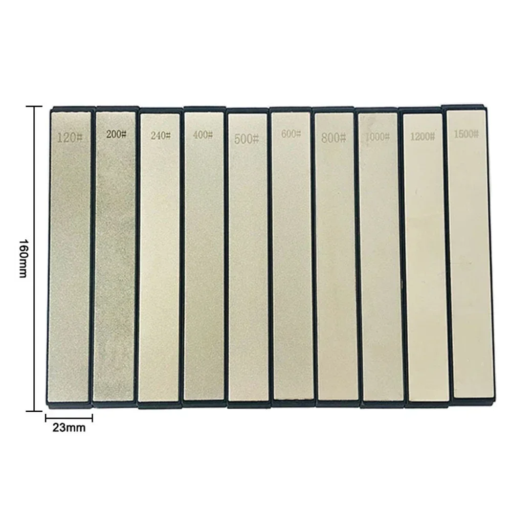 80-3000grit Diamond Whetstone Strip Sharpening Tools 160x23mm Household Fixed Angle Blade Sharpener Precise Sharpening Stone