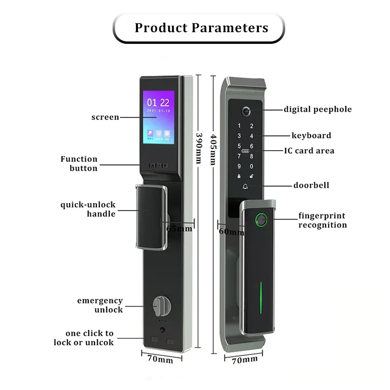 S933max-猫の目のカメラカード付きのドアロック,指紋パスワード,デジタル指紋ドアロック,競争力のある価格
