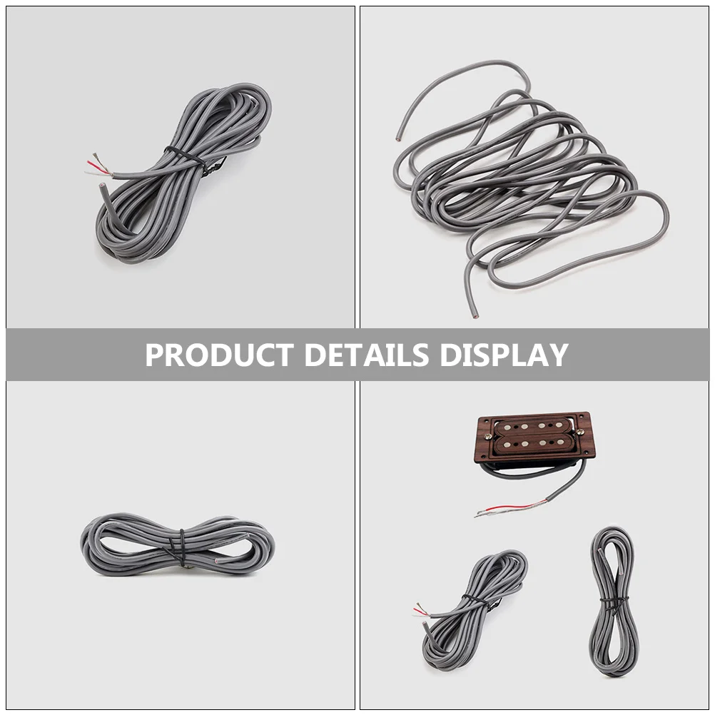 

Guitar Pickup Cable 10Ft Shielded Multi Conductor Wire for Electric Acoustic Guitar Instrument Reliable Signal Transmission Low