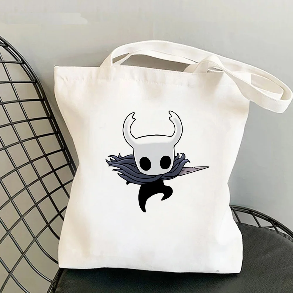 Hollow Knight tote bag shopping y2k shopper personnalisable einkaufstasche woman