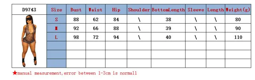 BKLD Spring Women Clothing Sexy Party Clubwear Mesh Leopard Printed Sleeveless Halter Neck Backless Romper One Pieces Outfits