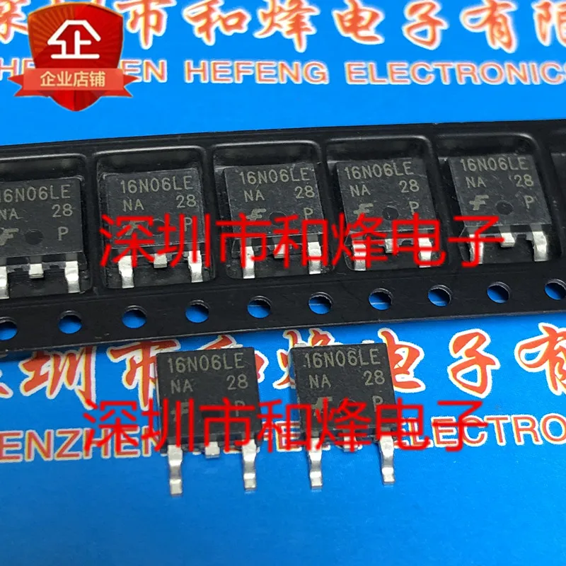 5PCS-10PCS 16N06LE RFD16N06LESM TO-252 60V 16A NEW AND ORIGINAL ON STOCK