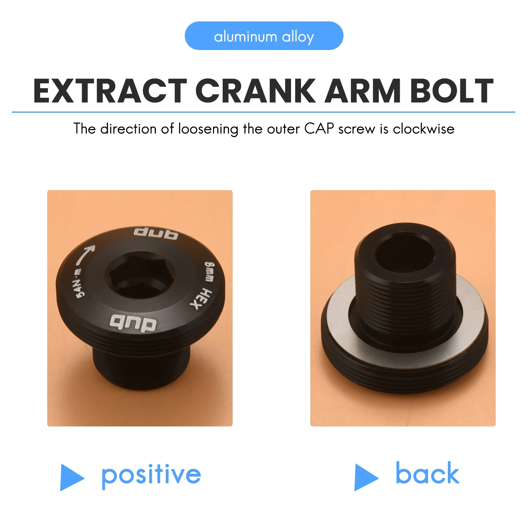 

【Supernew】MTB дорожный велосипед DUB, болт кривошипа M18/M30, самовытягивающийся винт из сплава для Sram Truvativ