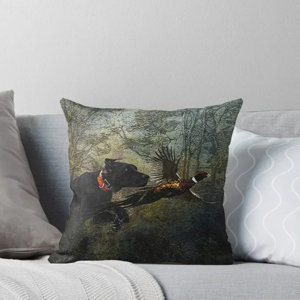 

GSP , Hunting pheasant Throw Pillow bed pillows Cushion Cover Set luxury covers pillow