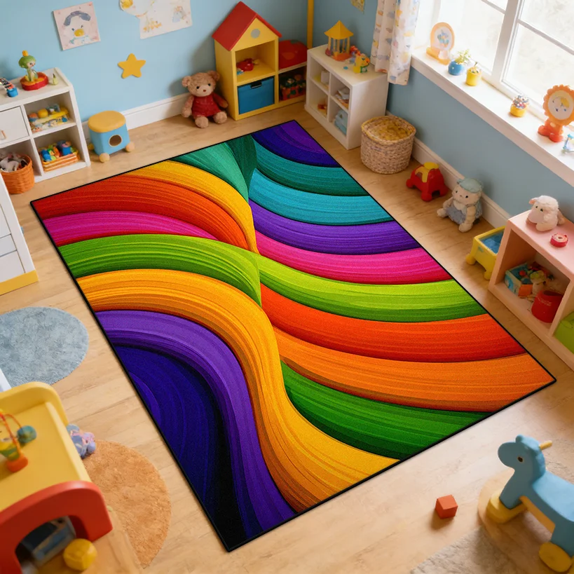 Dopamine Color Abstract Style - Kids Outdoor Lounge ulasan dan harga