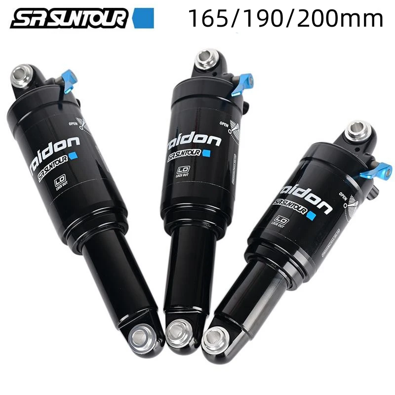 

SR SUNTOUR Bicycle Air Shock Absorber 165/190/200mm XC Trail Mountain Bike Air Suspension Rear Shock Absorber With Lock