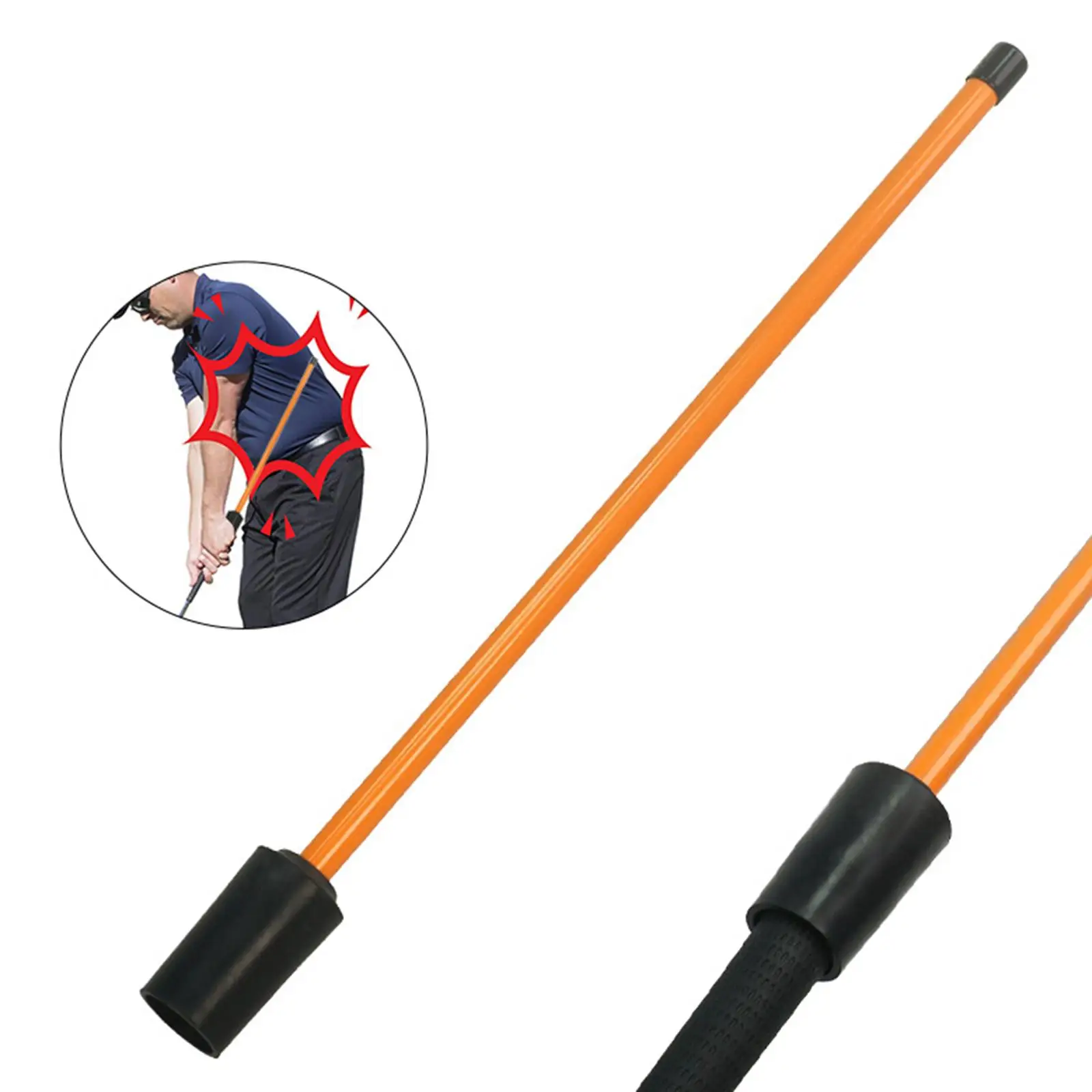 Instant Feedback Golf Swing Aid Lag Sticks Practice Trainer for Golfers Improving Swing and Rhythm
