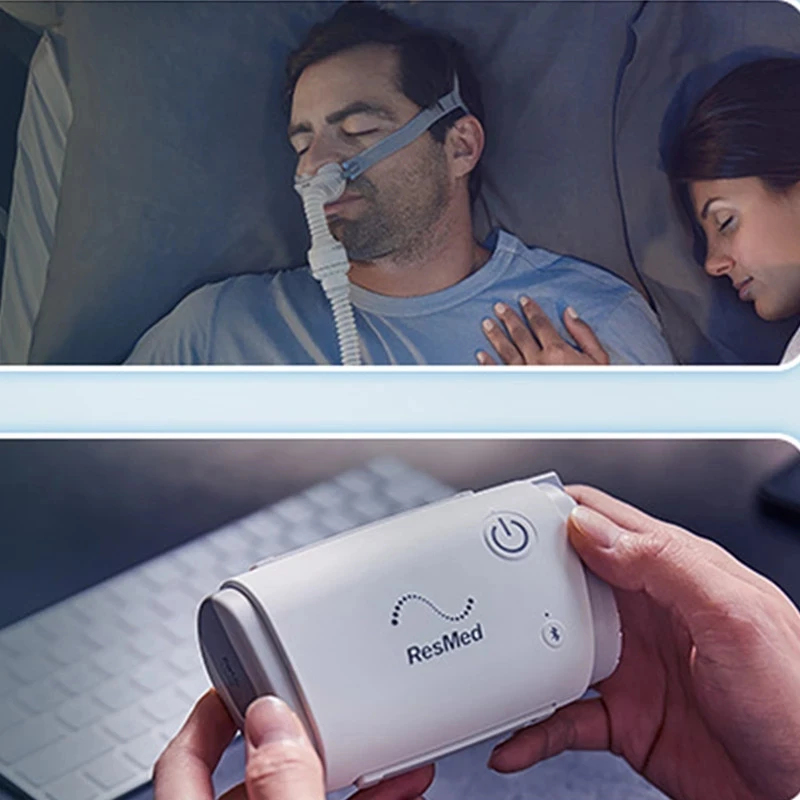 Resmed AirMini CPAP Full Set automatic Portable AirMini Home Bluetooth Medical Non-invasive Snoring Sleep Ventilator - Image 2