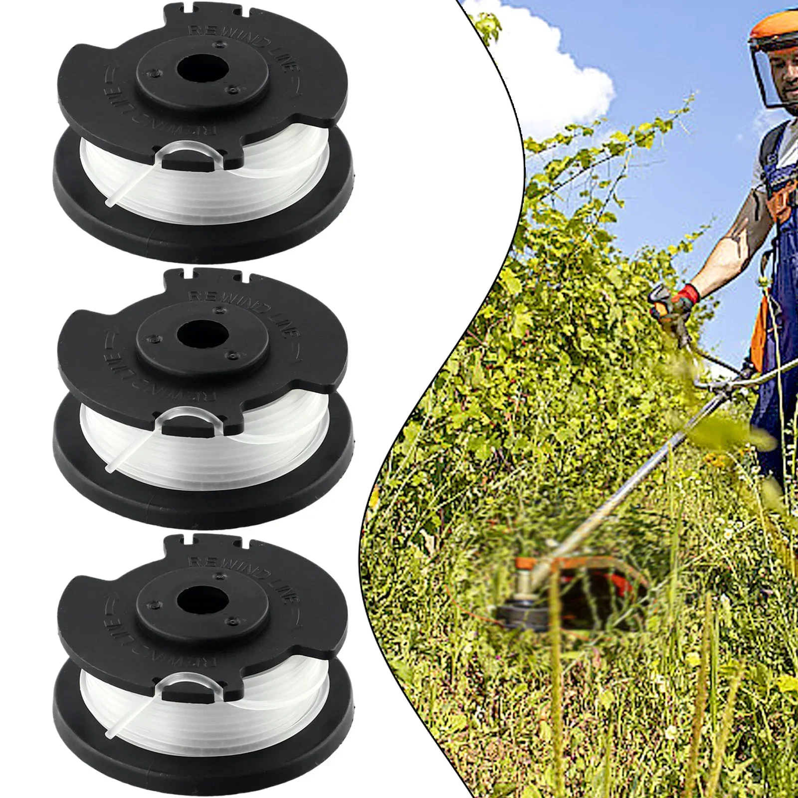 

For Einhell Grass Trimmer Replacement Spool 5m Nylon Thread 1 6mm Thickness Reliable and Easy to Install Long lasting