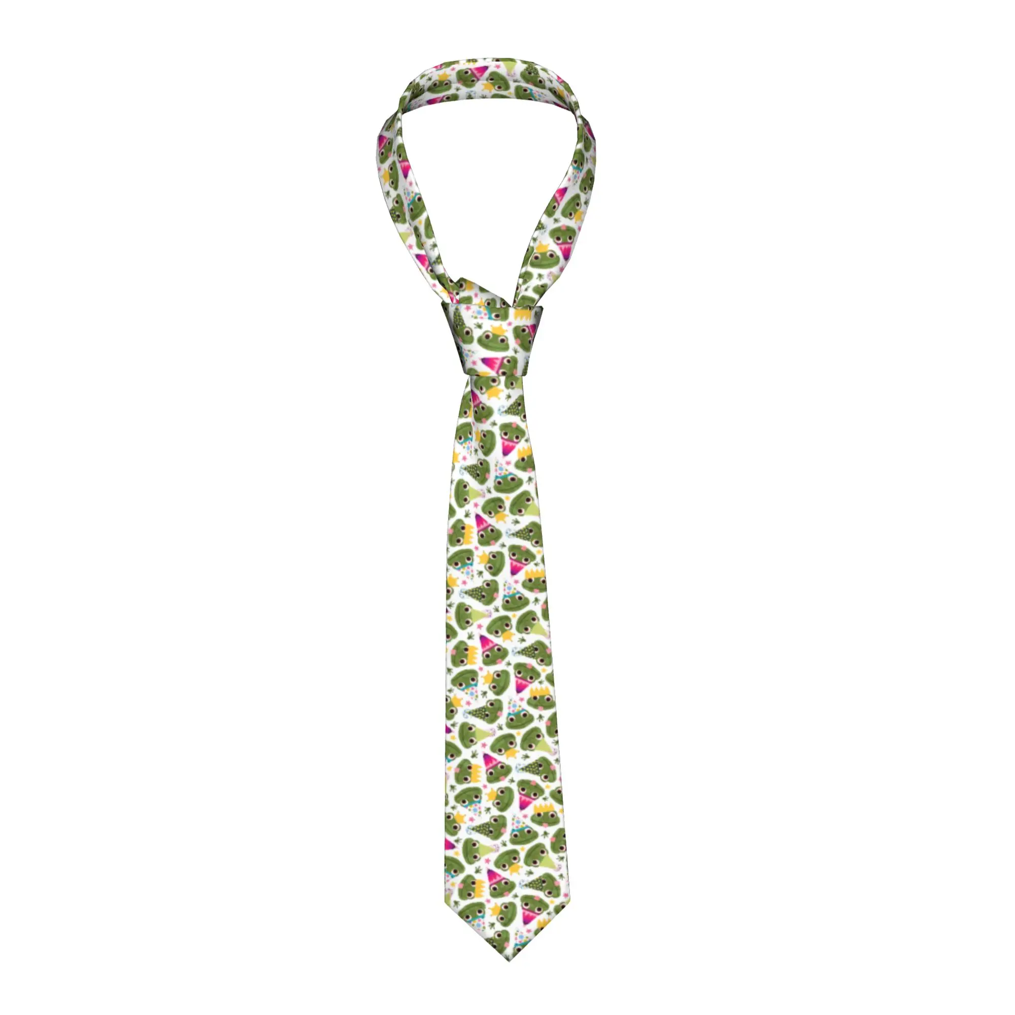 Classic Party Frog Frog  Animal Lover  Neck Ties for Party Mens  Neckties