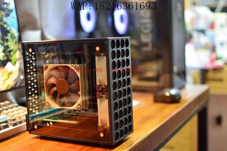 Customized All Aluminum DC Power Case, Supporting Half Height PCI