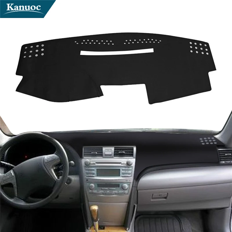 

Car Styling Interior Accessories Leather Dash Mat Cover Dashboard DashMat Carpet Pad For Toyota Camry 2007 2008 2009 2010 2011