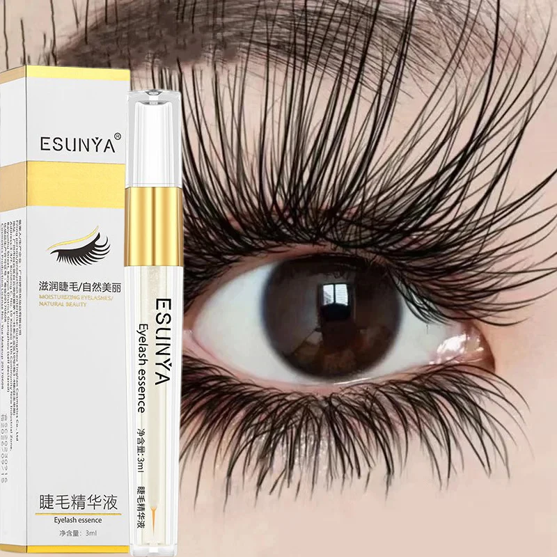 Eyelash Nutrient Dark Curl Eyelash Brow Solution Natural Beauty Promotes Follicle Cell Recovery Increases Eyelash Density