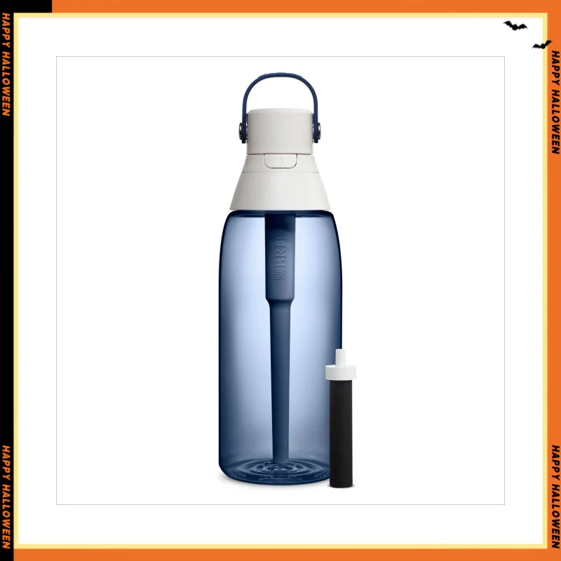 

36 oz Night Sky Premium Leak Proof Filtered Water Bottle with Straw