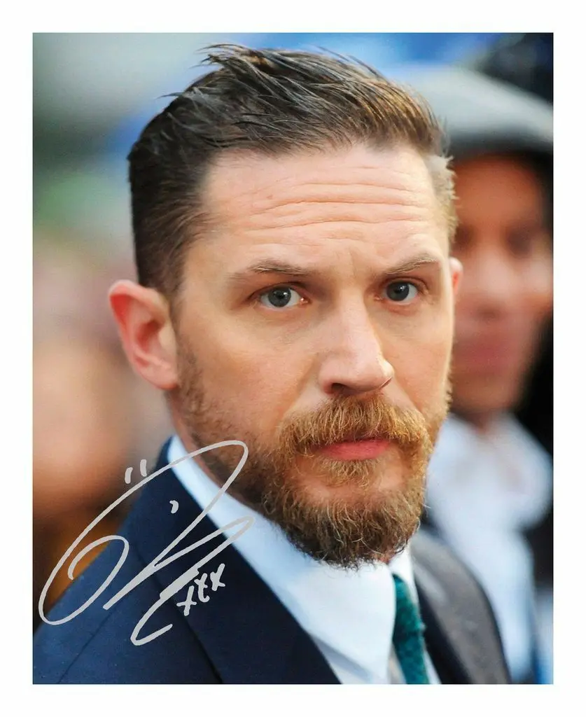 

TOM HARDY SIGNED Art Film Print Silk Poster Home Wall Decor 24x36inch