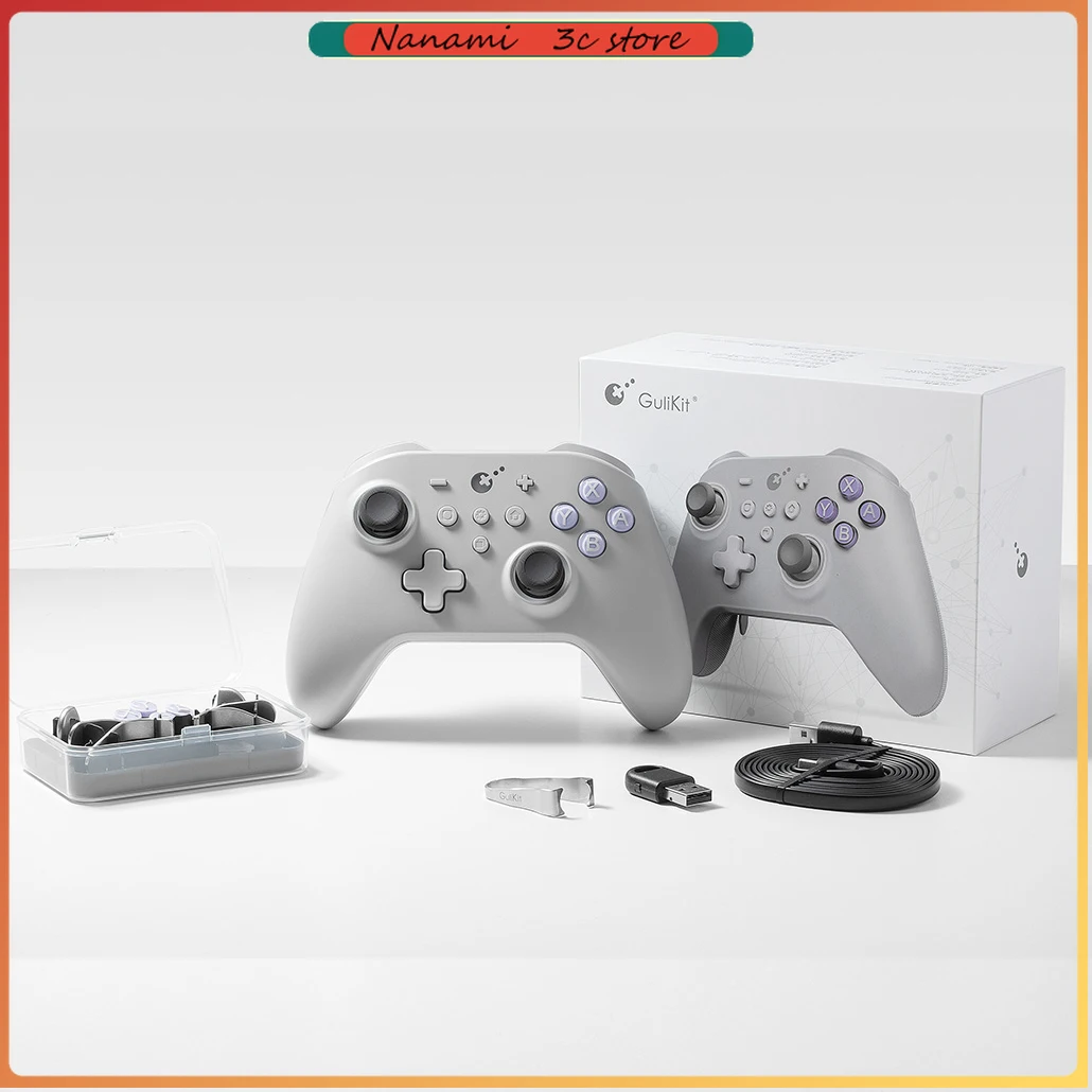 

New KK3 MAX Controller NS39 KingKong 3 Gamepad with Hall Effect Joysticks & Triggers for Windows Nintendo Switch Android iOS