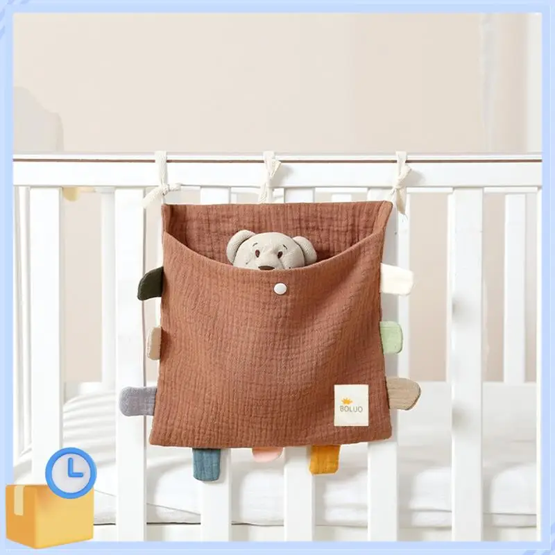 

ABTK-Baby Bed Side Organiser Cotton Bed Storage Bagessentials Storage Bag Baby Hanging Bag For Baby Nappy Toy Clothes
