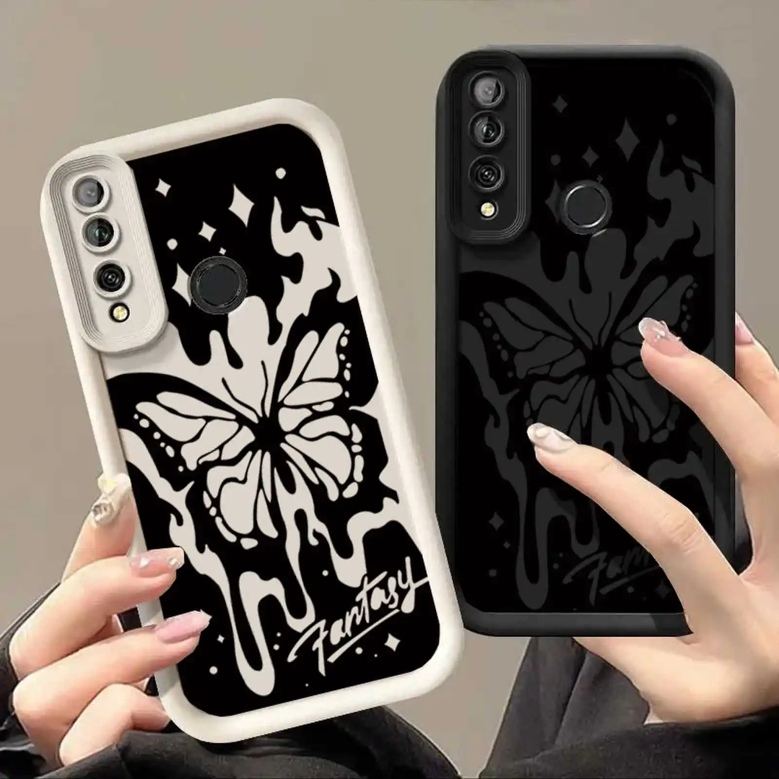 For Huawei Y9 Prime Case Huawei Y9 Y7 Y6 Pro 2019 Y5 2018 Y7A Y6P Nova 7i 5T P Smart z Anti fall dustproof Matte Casing Pattern5